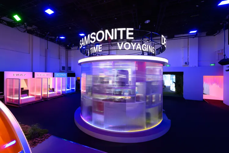 「下一站Samsonite：穿越時光之旅」亞太區獨家展覽。品牌提供