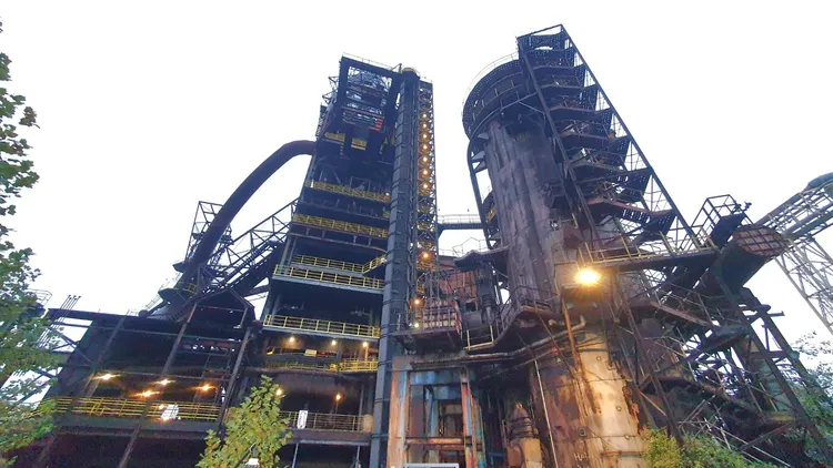 捷克第三大城市奧斯特拉瓦過去是工業重鎮，如今變身展演空間。林芳如攝