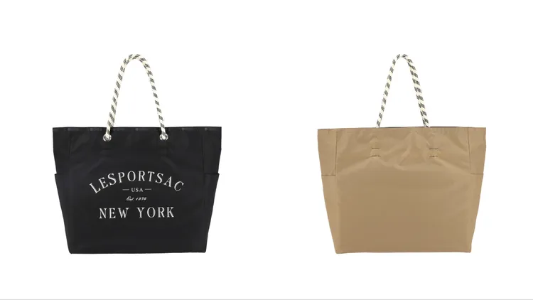 曜石黑大型雙面托特包，4300元。品牌提供