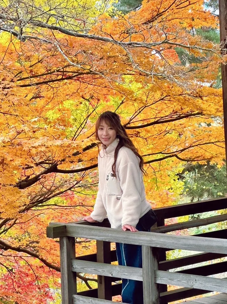 段慧琳參加「千曲川半馬馬拉松」。民視提供