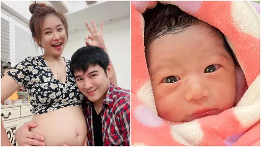 44歲葉家妤誕下第三胎!忍痛18小時 女兒圓滾滾大眼睛超萌