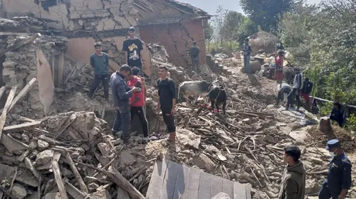 尼泊爾西部強震新德里有感 房屋倒塌至少69死