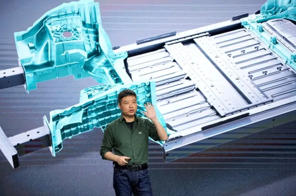 何小鵬。路透