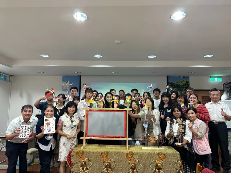 活動在宜蘭縣服務站3樓新住民交流中心舉行。翻攝畫面