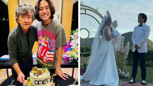 林子祥當兒子婚禮歌手溫馨獻唱!兒媳用手護肚被疑雙喜