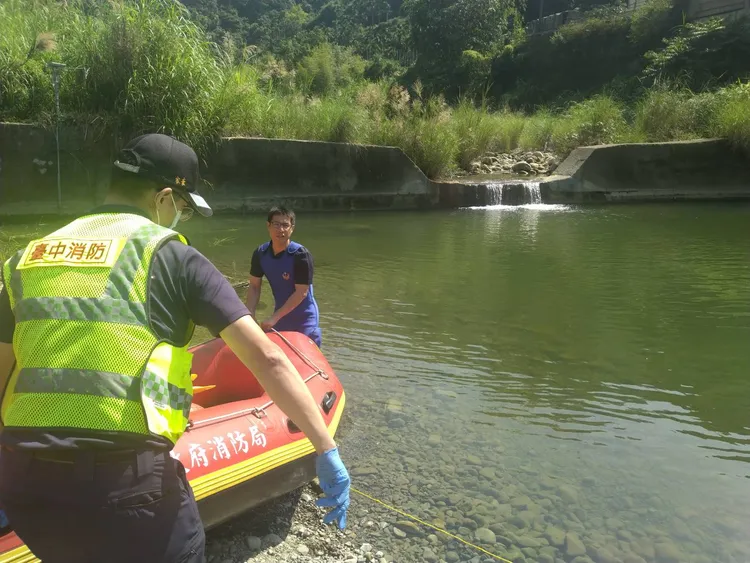 案發地點位於太平區北田大橋頭汴坑溪畔。民眾提供