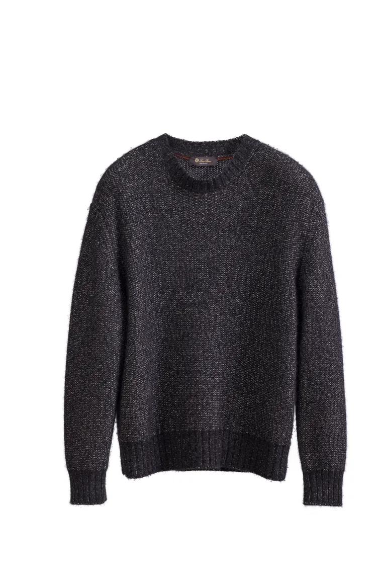 Loro Piana DUNSTAN混紡針織上衣，8萬9100元。品牌提供