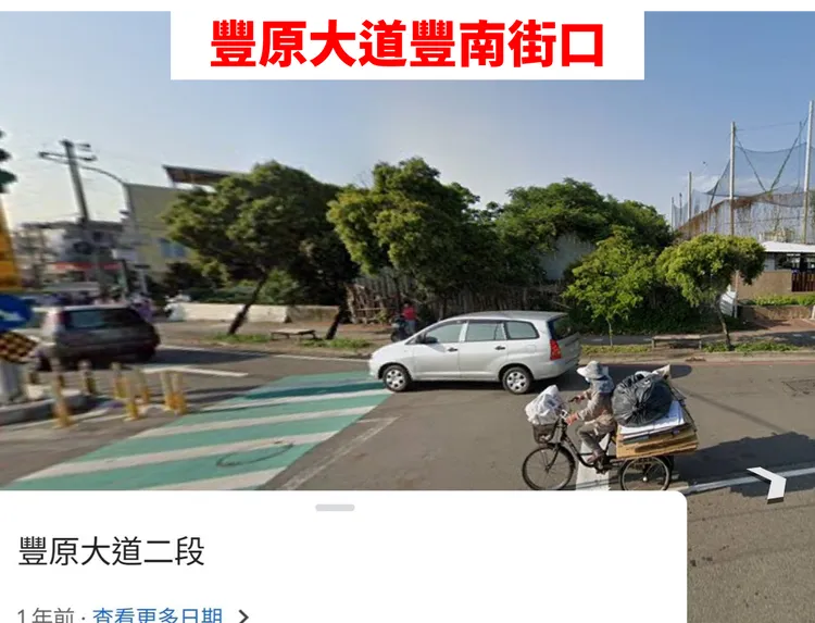 黃健豪說，該2棵路樹原本枝葉茂密。黃健豪服務處提供