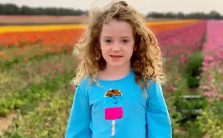 8歲的艾蜜莉是愛爾蘭爸爸與以色列媽媽的愛情結晶。Thomas Hand提供