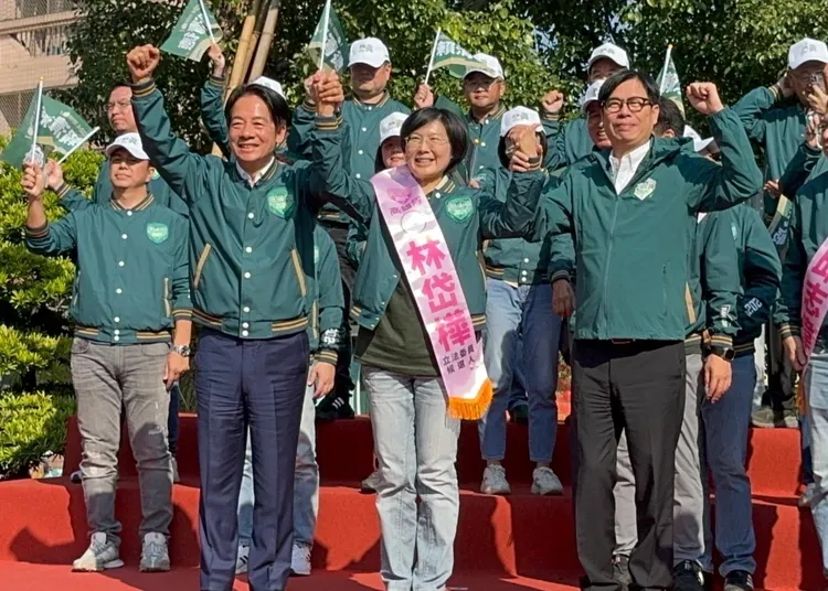 林岱樺表示，AI、5G、大數據等新科技的發展，都是高雄可以大力推動的產業前景。林岱樺服務處提供