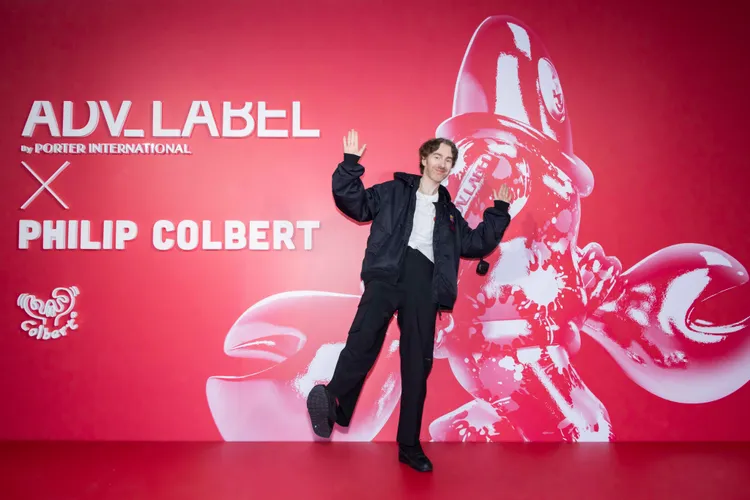 藝術家Philip Colber也來到現場。品牌提供
