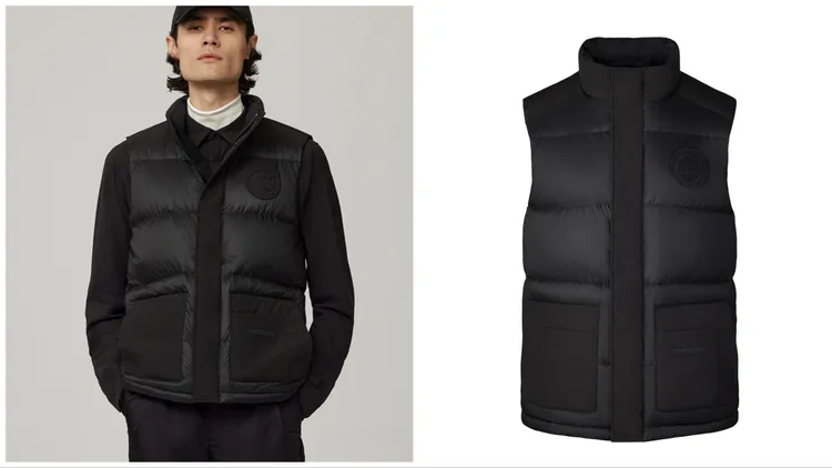 Paradigm Freestyle異材質拼接背心（黑），3萬元。品牌提供