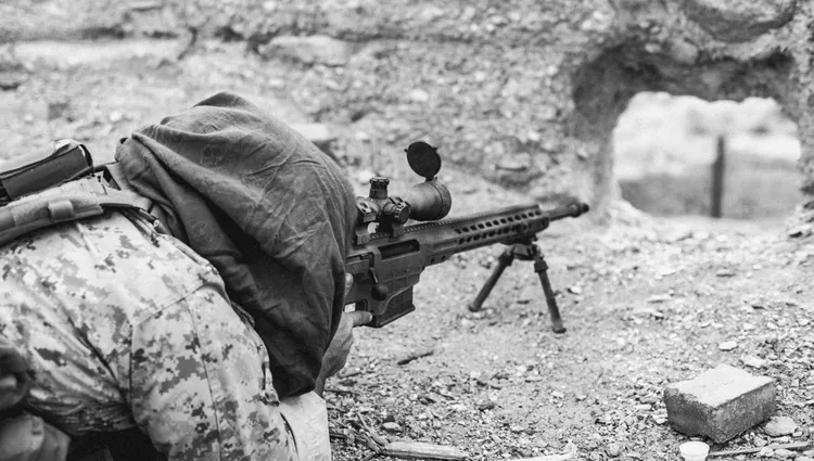 巴雷特MRAD狙擊槍。翻攝巴雷特官網