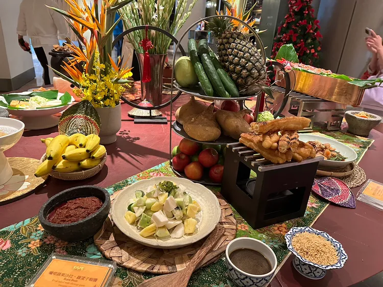 君悅凱菲屋「馬來西亞美食節」推15道大馬風味佳餚。陳怡文攝