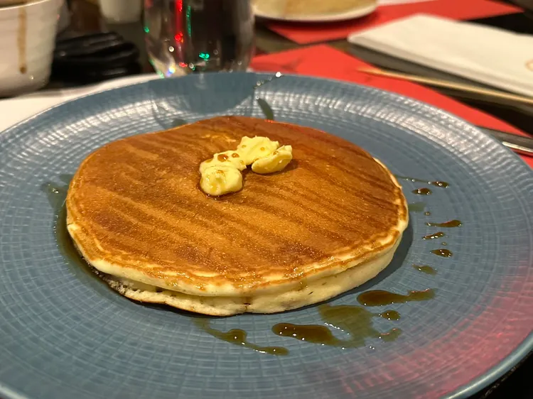 魁北克楓糖鬆餅。陳怡文攝