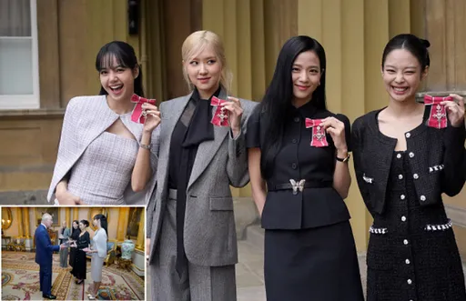 BLACKPINK好威!英王白金漢宮授勳 「想看你們現場表演」