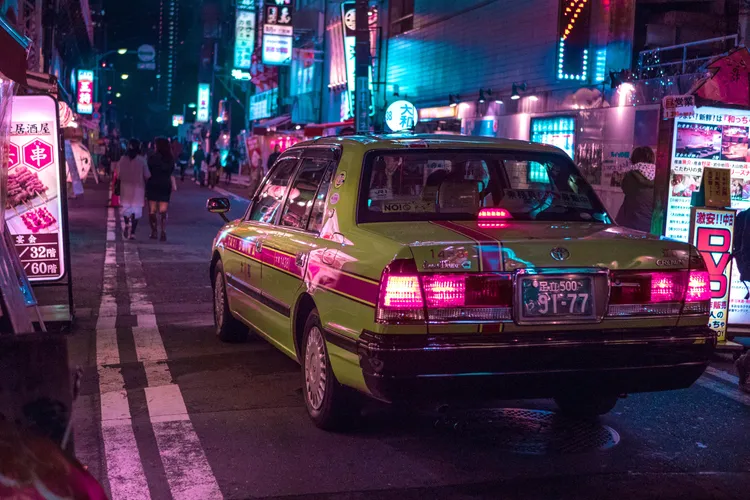 圖為日本計程車示意照，非新聞事件之車輛。Pexels