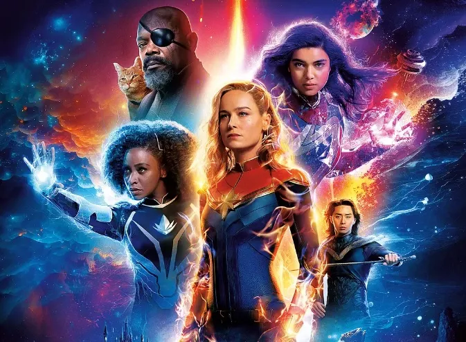 《驚奇隊長2》上映中。海報