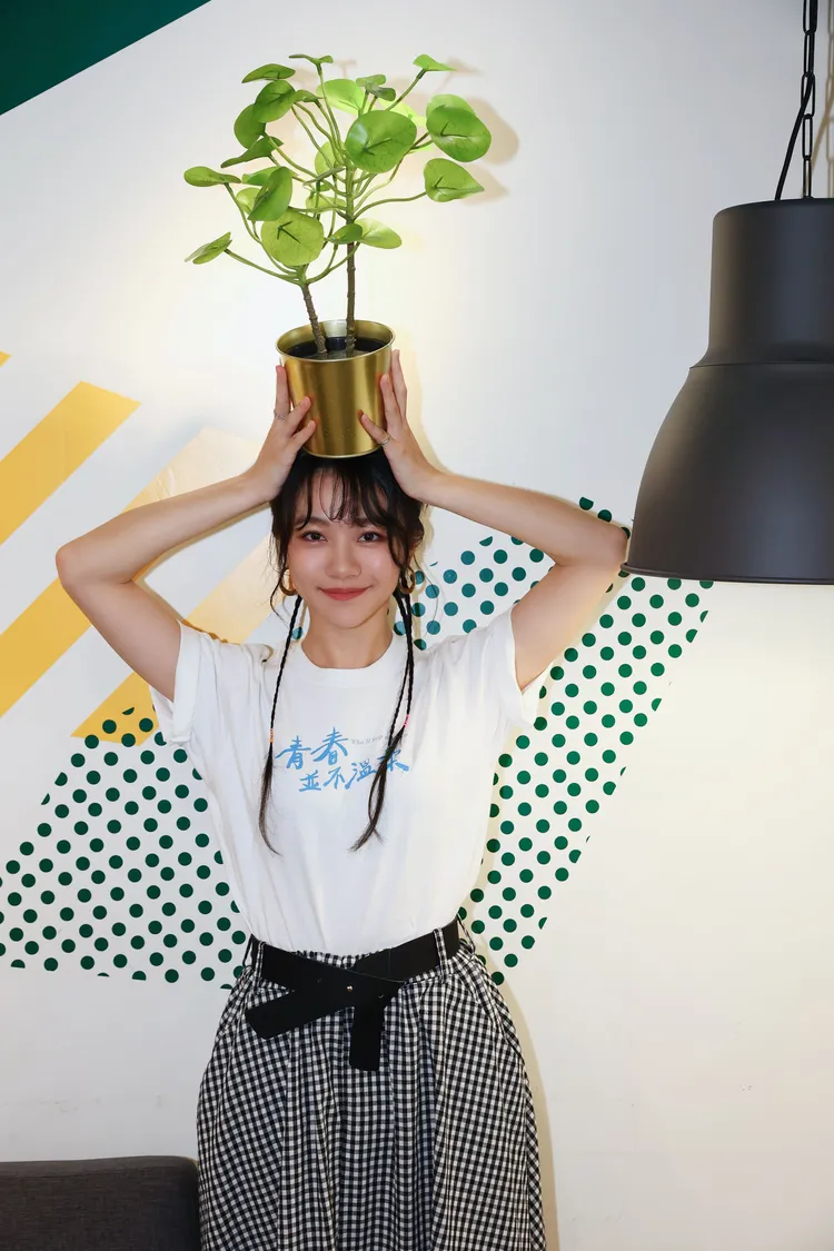 李玲葦性格活潑。彭欣偉攝