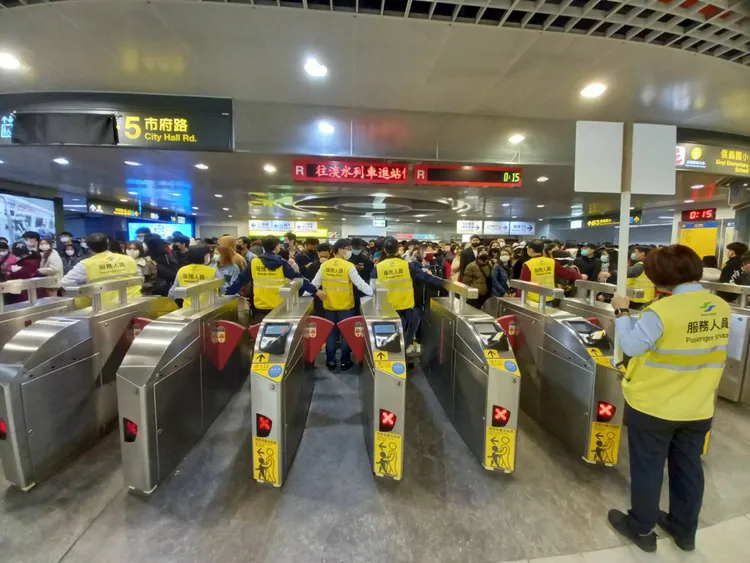 北捷比照跨年規格擬定三大疏運措施。資料照