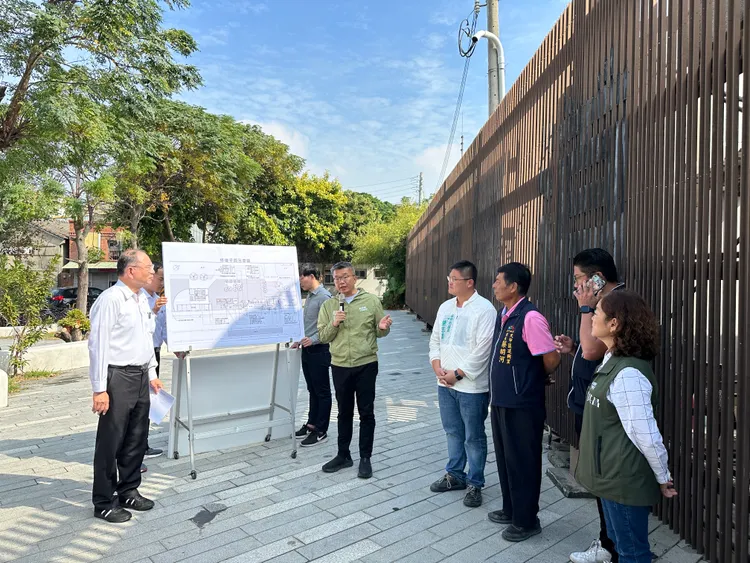 蔡其昌說，修復工程預算將近6千萬元，主要是針對日南車站主體建築及鄰近的道班房與油庫。蔡其昌服務處提供