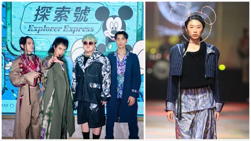 TRASH懷初心挺Daniel Wong 米奇暗藏模特兒身上穿梭秀場