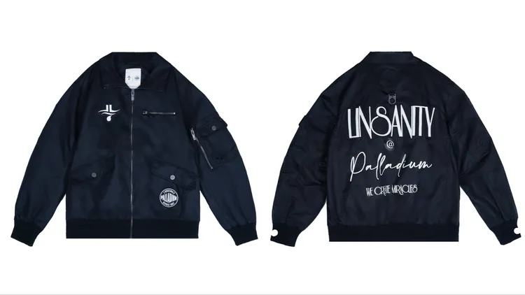 復古飛行夾克（鉛黑色），5890元。品牌提供