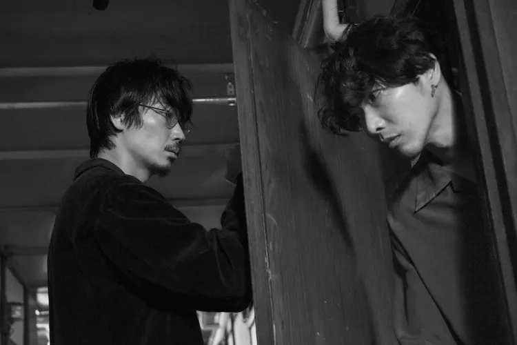 綾野剛（左）、柄本佑平時都有在關心台灣電影。中影提供