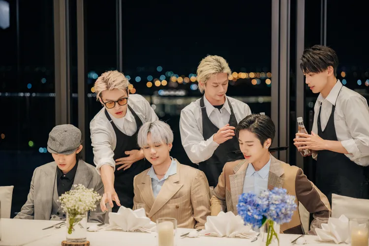 Ozone在實境節目扮服務生。寬想國際娛樂提供