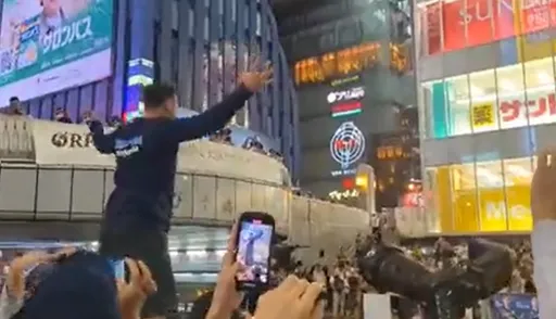 大阪擬調高道頓堀川水位 因應「虎迷」跳河慶封王