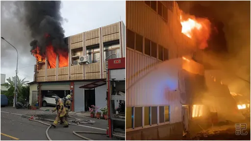 台南接連火警!透天厝猛烈火勢 屋主不肯逃命最後「被救出」