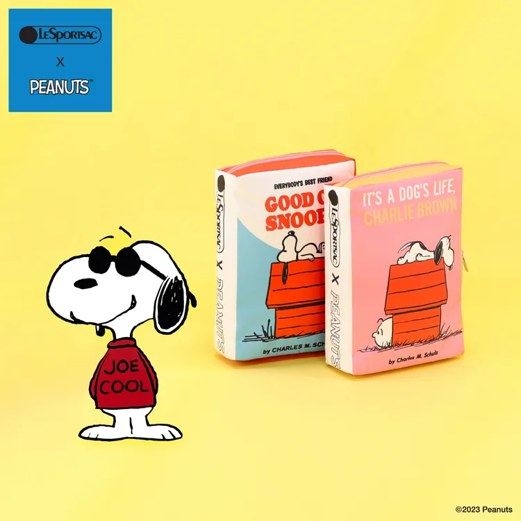 JOE COOL是史努比幻想出來的大學生樣貌。品牌提供