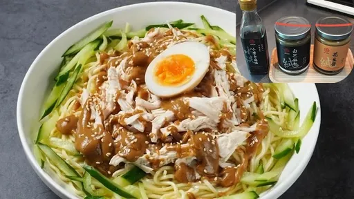 不藏了!超簡單食譜大公開 麻醬雞絲拌麵輕鬆做