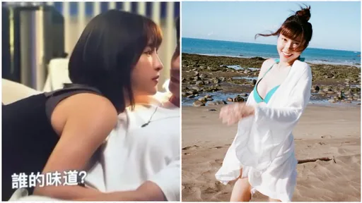 峮峮壓胸襲吻！猛蹭狂問「誰的味道？」　他認了：侵略性很強