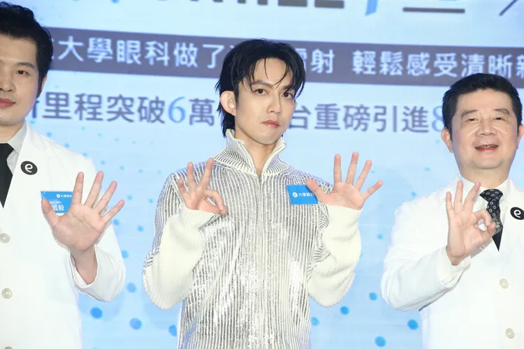 林宥嘉大方分享對老婆跟家人的愛。娛樂中心攝