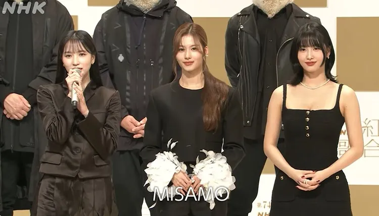 TWICE日本小分隊MISAMO入選《紅白》。翻攝NHK MUSIC YouTube