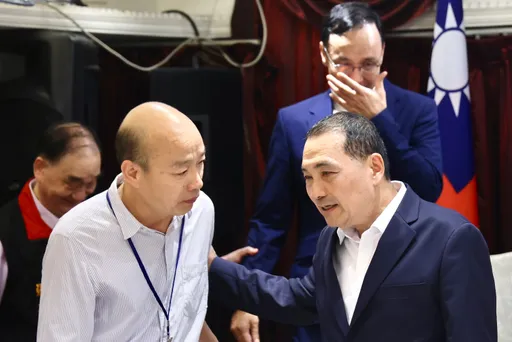 韓國瑜也挺全民調!高度贊同馬英九 籲藍白兩黨「合則兩利、分則兩害」