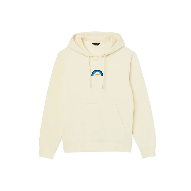 杏色連帽上衣，7490元。品牌提供