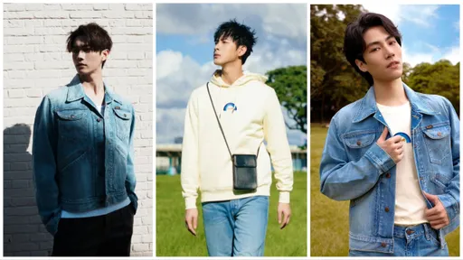許凱穿SANDRO成憂鬱小王子　連晨翔、林子閎單寧造型男友感爆棚