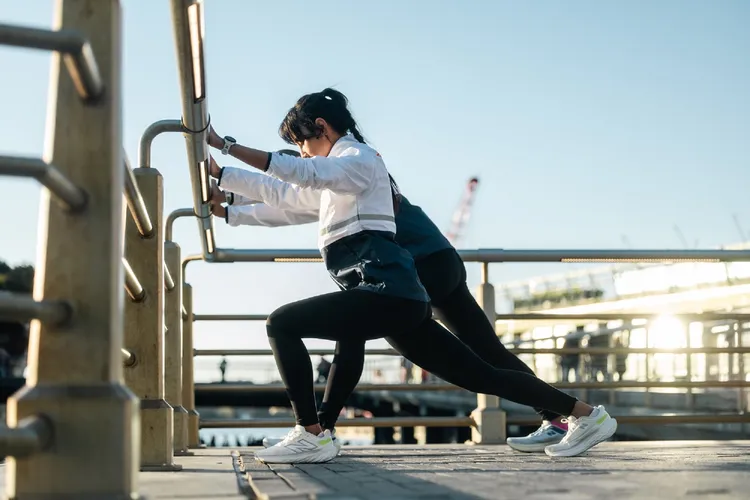 房思瑜為首次馬拉松挑戰 事前準備3個月。TVBS提供