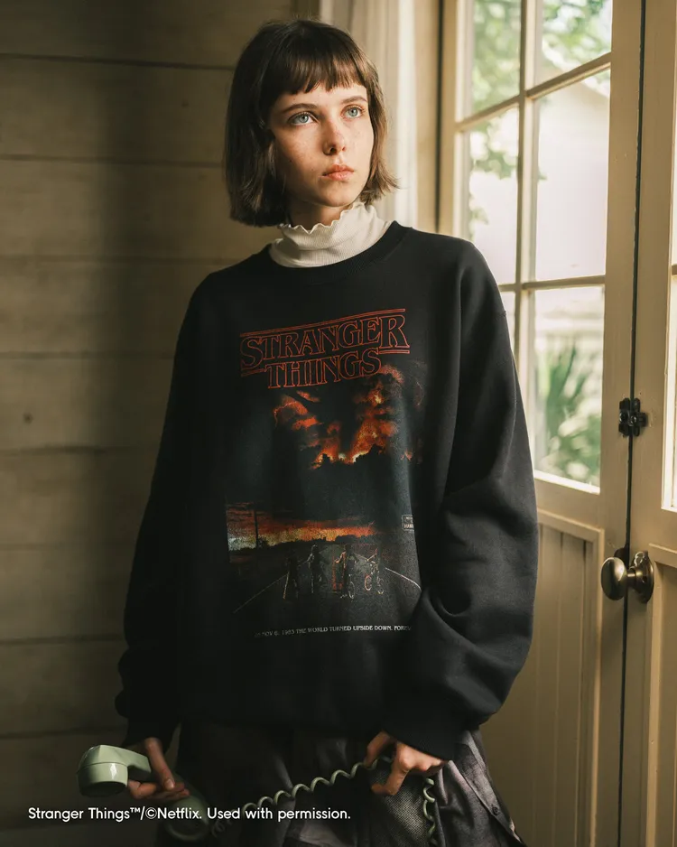 劇中怪物「奪心魔 (Mindflayer)」登上聯名服飾。品牌提供