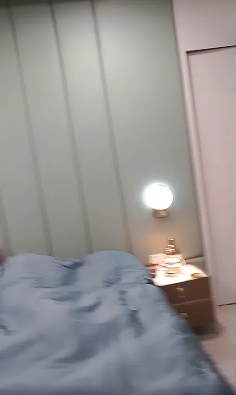 楊繡惠新家臥房。翻攝楊繡惠臉書