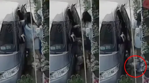 小2男童搭車要上學 竟被嬸嬸抓書包「拖出轎車扔地上」