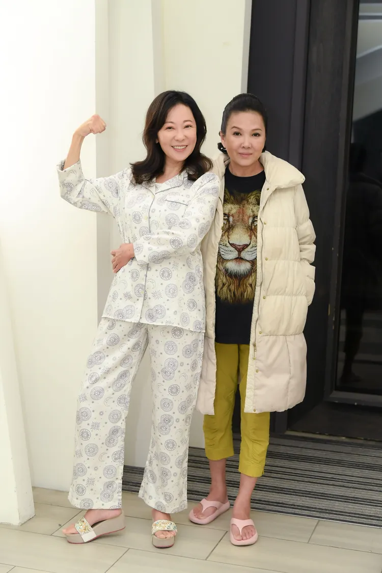 況明潔熱愛健身保持身材。三立提供