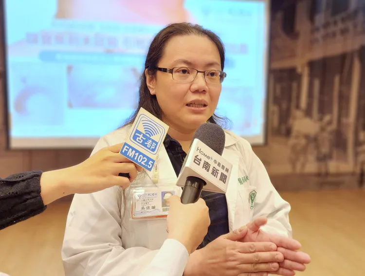 吳依璇指出，「主動脈－食道廔管」是種非常罕見但致命的疾病。院方提供