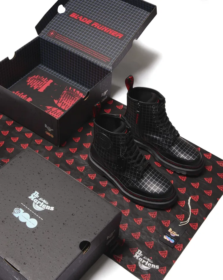 1460 Blade Runner以《銀翼殺手》為設計主軸。品牌提供