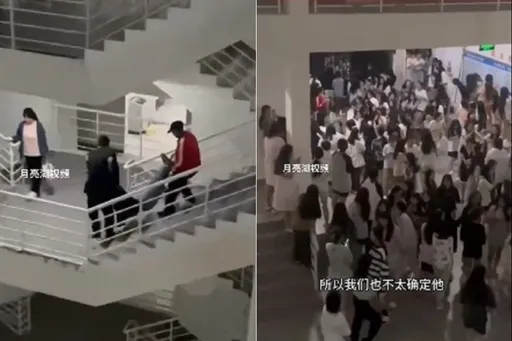 男扮女裝闖女宿求愛!遭無情拒絕 慘被「撿屍」狼狽抬出