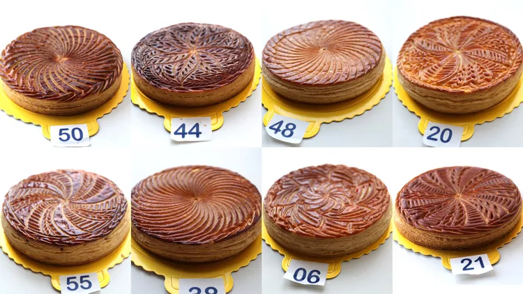 八強選手的傳統國王派展現了極致派皮摺疊和雕花藝術。主辦單位提供