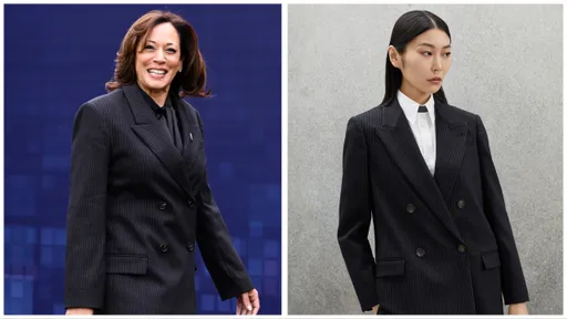 賀錦麗西裝穿搭有一套 談公事點名Brunello Cucinelli相伴