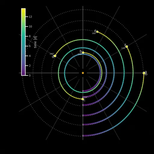 6系外行星共舞40億年 為太陽系起源提供線索